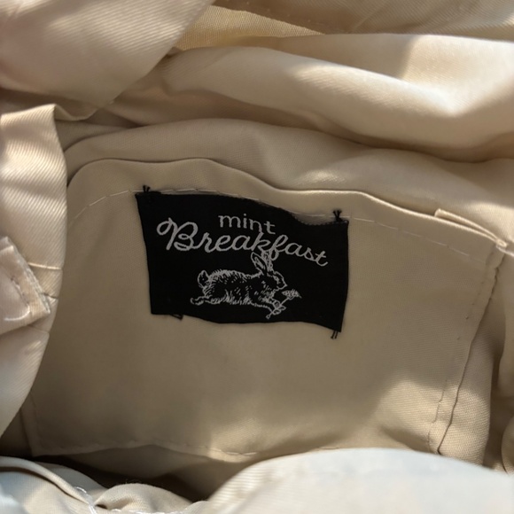 handmade kittens embroidered straw bag, - Picture 3 of 8